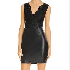 Guess Jemma Mixed Media Sheath Dress